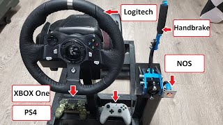 New Handbrake For Xbox and PC  Use it With ANY Wheel even Logitech G923! 