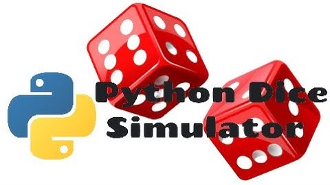 Python Tutorial | Python Dice Simulator project | Beginner Easy Python Projects