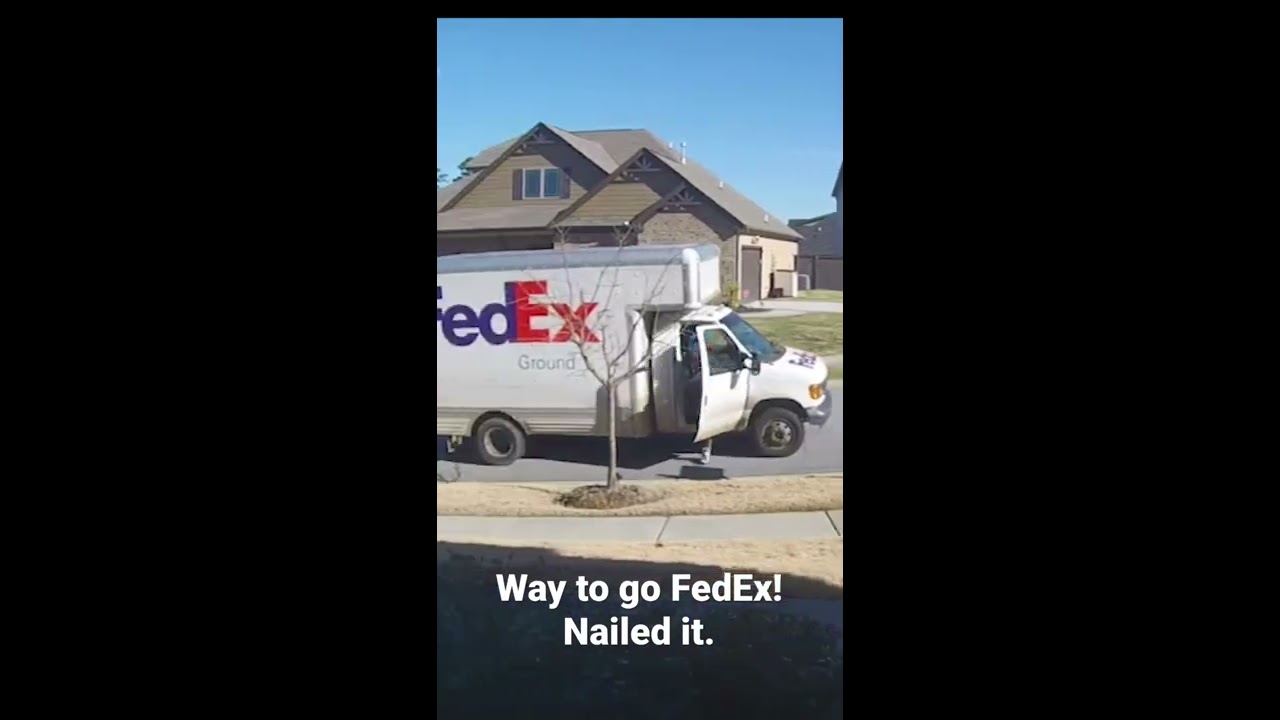 Way To Go FedEx Nailed It 