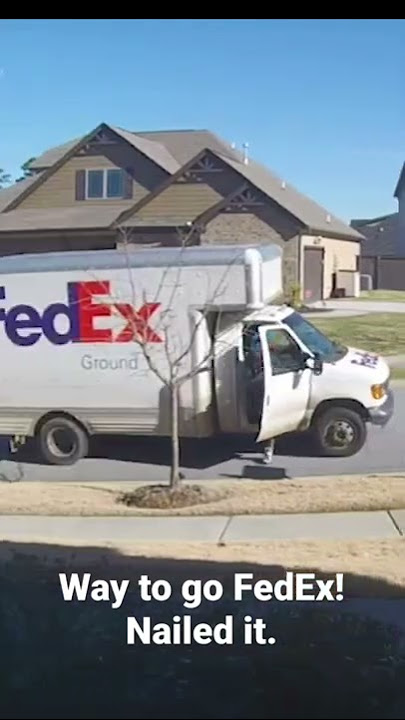 Way to go FedEx! Nailed it.