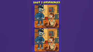Spot the differences #166 : Can You Beat All 3 !? (A Bit Tricky) #short #findthedifference #shorts