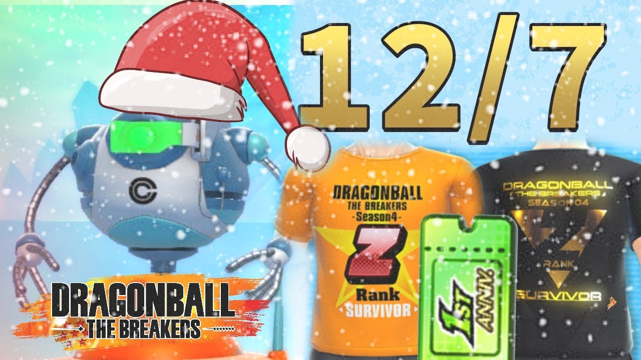Dragon Ball The Breakers December Calendar Day 3 CODE! #dbthebreakers  #dragonballthebreakers 