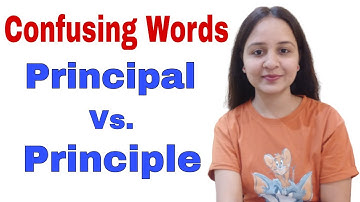 Principal Vs Principle | Most Confusing Words | What is the difference |Words Often Confused English