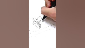 #30秒圖形挑戰#禪繞畫#zentangle#pattern #圖騰 #Mr.kidd #line art