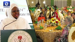 Aisha Buhari Hosts Eid Luncheon, Commended For 35% Affirmative Action