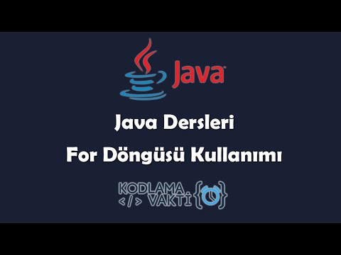 Video: Yuvalanmış for döngüleri Java'da nasıl çalışır?
