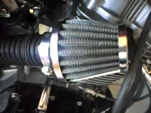 Tipos de filtro de aire moto