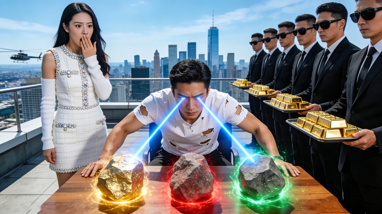 Renació, sus ojos todo lo ven. Ayudó heredera ganar mil millones. Ella se casa con él.¡Suerte llegó!