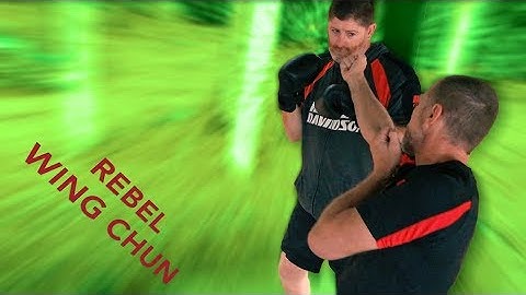 Rebel Wing Chun—Outside Line Technique Boxing Range To Trapping—CoreJKD