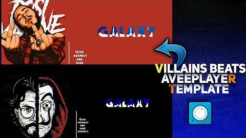 #villinbeats Aveeplayer template free download || villain beats Villain beats aveeplayer template