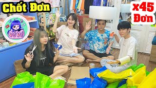 1 Ngày Đóng Hàng Tại Shop Vê Vê House Chốt 45 Đơn  | Phần 3 | - Vê Vê Channel