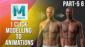 Create Maya 1 click Animations For beginner Part_5_6 || Praveer das|| Tutomator