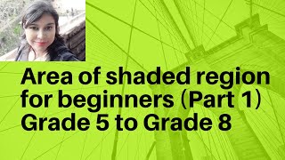 Area of shaded region for beginners