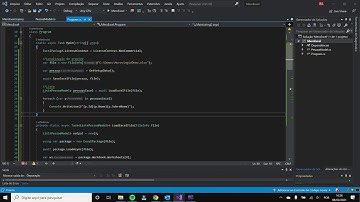 Aula 7 - Excel no C# básico Manipulação de arquivo Excel