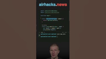 What Is The Purpose of An OptionalInt? #java #shorts #coding #airhacks