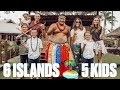 TRAVELING TO SIX POLYNESIAN ISLANDS IN ONE DAY WITH FIVE KIDS!
