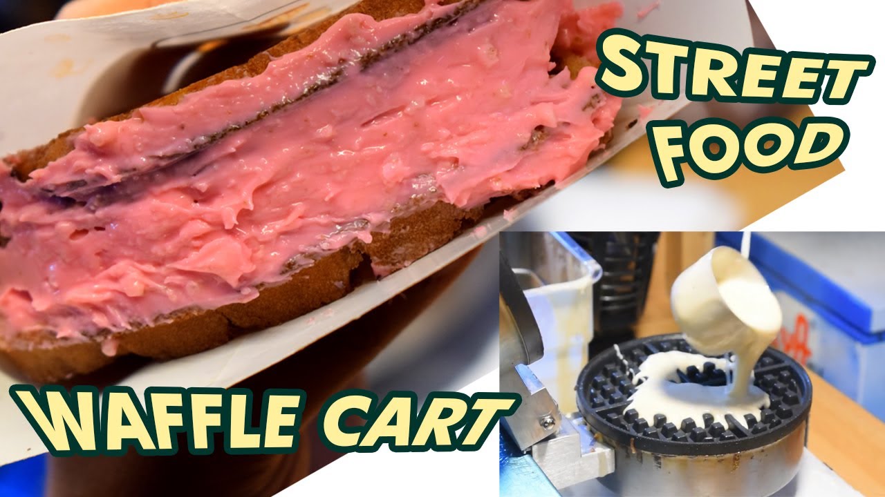 Waffles at rupees 70 Waffle Cart Coimbatore Ice Cream Street Food