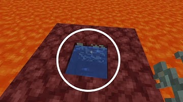 How to get water in the nether in Minecraft 1.17