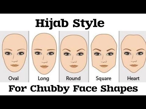 Hijab Style for Round Chubby Face | Step-by-Step Tutorial For Chubby Face Shape | Hira Noor