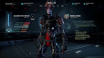 Mass Effect : Andromeda Salarian Infiltrator build