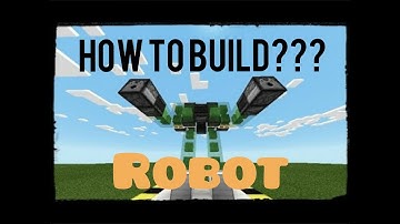 Minecraft tutorials: how to build a walking robot in MCPE