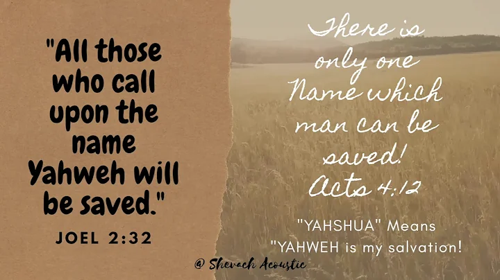 Call on the Name of Yahweh