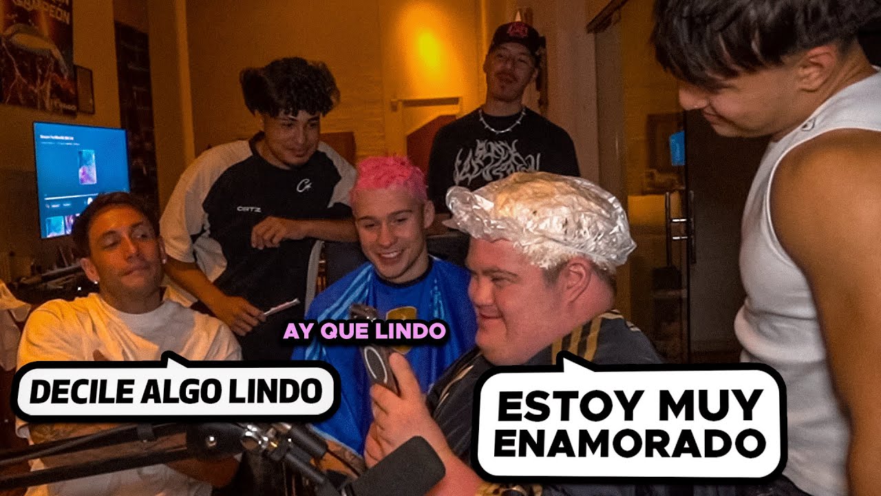 CAYO el MOMO al STREAM mientras NOS TEÑIMOS con ALONSO