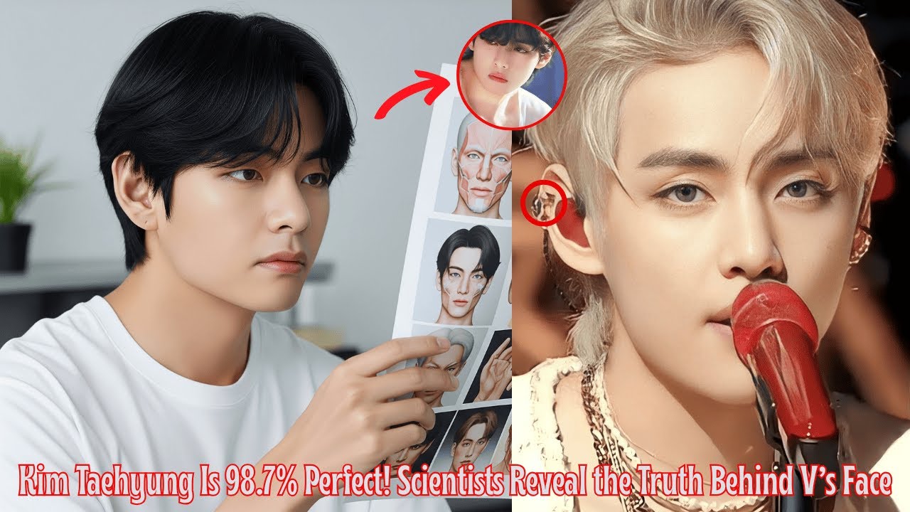 Американские ученые были потрясены, когда изучили красивое лицо Ким Тэхёна
