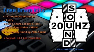 [FREE] Neurofunk&Dubstep Drums sample pack by 20Hz_Sound