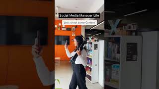 Social Media Manger Life #socialmediamanager #corporate #worklifebalance #contentcreator #officelife