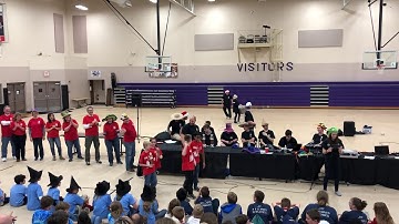 CHCA FLL Award Presentation - 1st Place Core Values