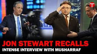 Jon Stewart Reflects on Intense Interview with Ex-President Pervez Musharraf Amid Security Concerns