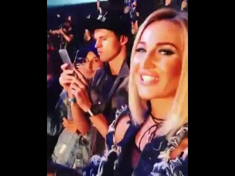 Ольга Бузова с Дмитрием  Тарасовым на  концерте T-Killah 8 октября 2016 Перед расстованием