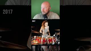 This Young Girl Rocks Out Radar Love On The Drums