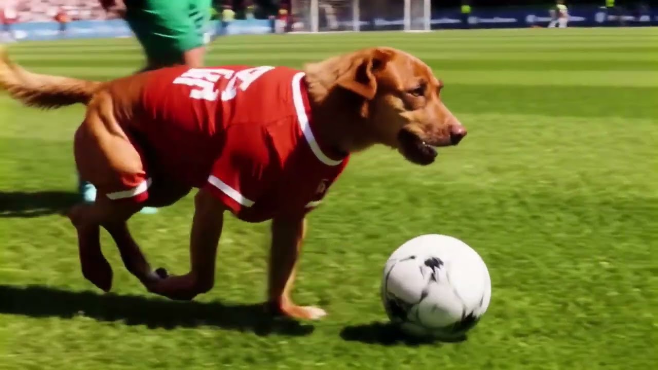 Epic Dog Soccer Moment Stuns Everyone!