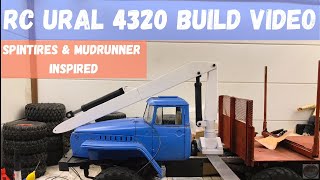 RC 6x6 Off Road Truck Build - Russian Ural 4320  Log Truck Build video