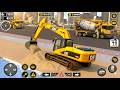 City Road Construction Simulator 3D - Mega Excavator Truck Action 🚧🔥 (Android Gameplay)