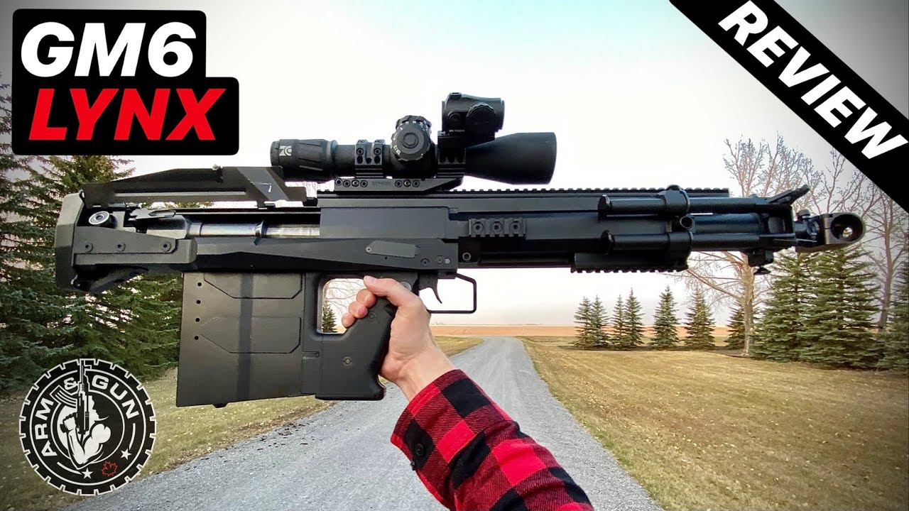 GM6 LYNX Review 50BMG Bullpup Rifle - YouTube.