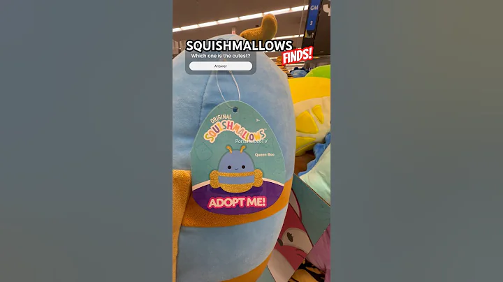 Squishmallows ADOPT ME‼️ #shorts #short #rare #asmr #fyp #toys #squishy #plush #toys #cute #kawaii