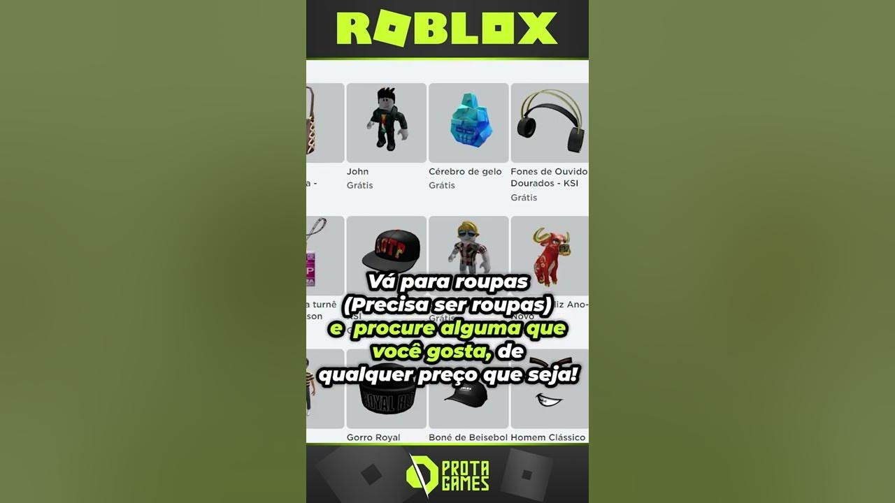 Novo BUG de PEGAR QUALQUER ITEM de GRAÇA no Roblox! (PC e Celular) 