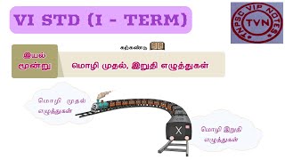 TAMIL NEW SCHOOL BOOK NOTES 6th STD – TERM 1 – இலக்கணம் – இயல் 3
