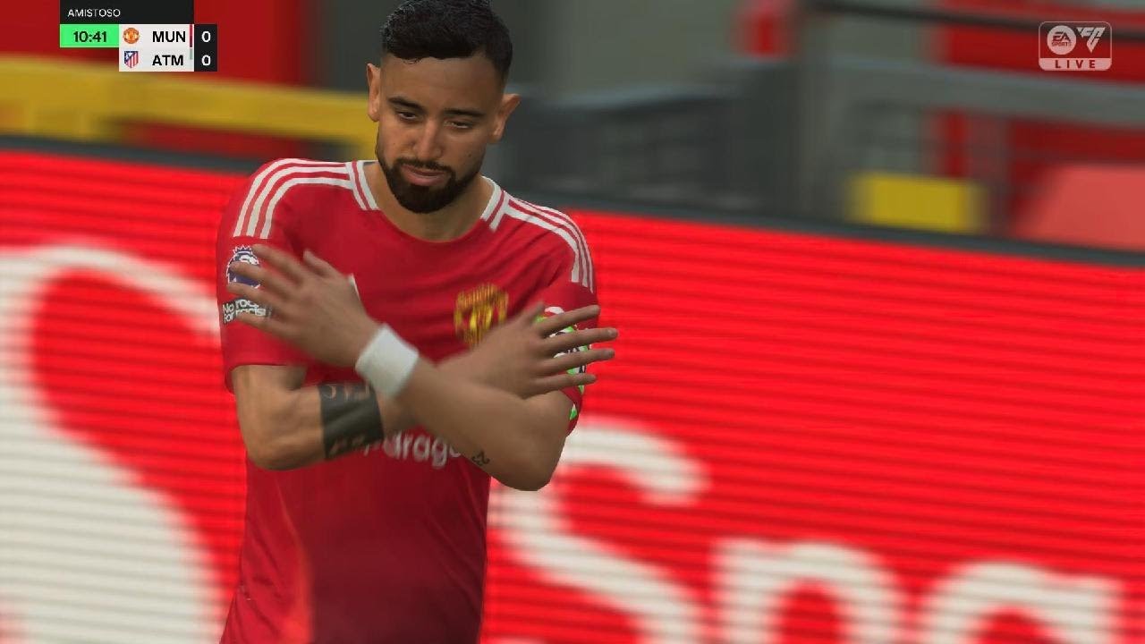 Manchester Utd x Atlético Madrid F 2026 EA SPORTS FC 25 Online PS5 GOL Premiere ps5 nivel: Lendário
