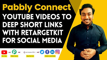 Pabbly Connect Tutorial 2023 - YouTube Videos to Deep Short Links with RetargetKit for Social Media