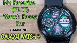 My Favorite (FREE) GALAXY WATCH 4 Watch Faces screenshot 4