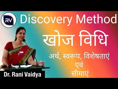 खोज विधि/Discovery Method/अर्थ, स्वरूप, विशेषताएं एवं सीमाएं