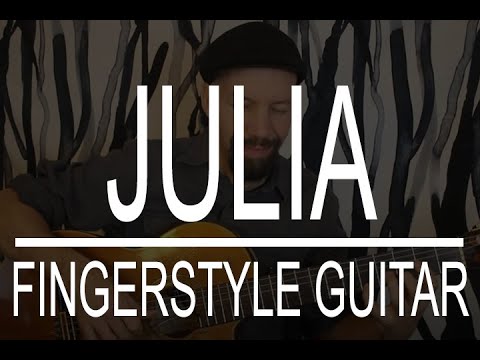 Julia (The Beatles) on fingerstyle guitar - YouTube