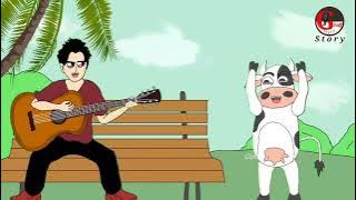 Story Wa Animasi PODTOON,main gitar