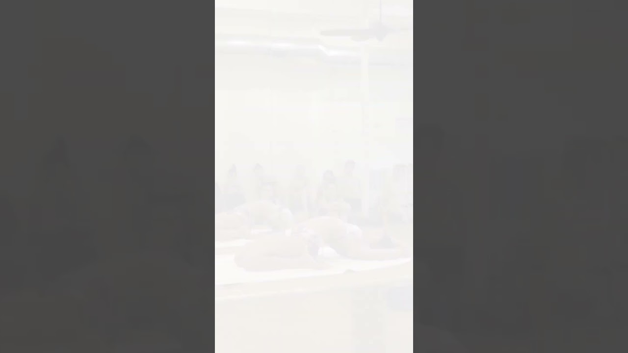 Supta vajrasana with Laju 