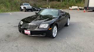 2005 Chrysler Crossfire Roadster. Triple Black. Rare 6 speed manual. Only 22k miles