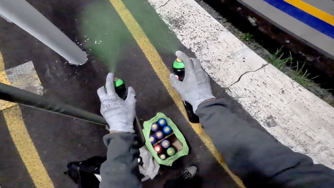 This is the Graffiti I Always Dreamed about Painting!